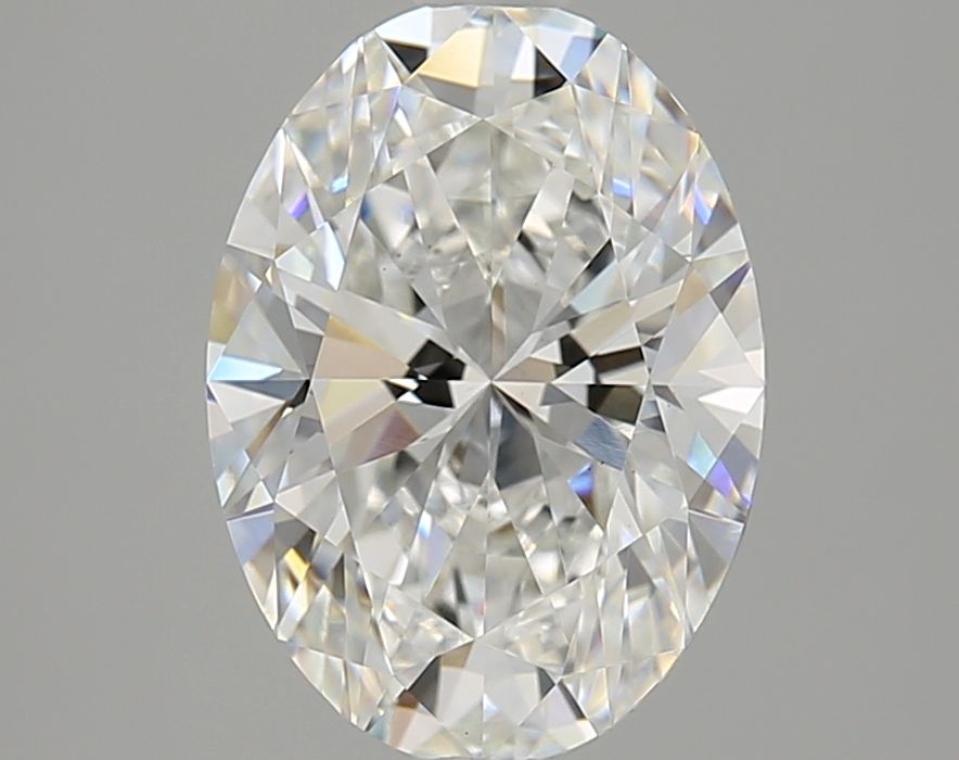 2.42 ct. oval Lab Grown Diamond front image