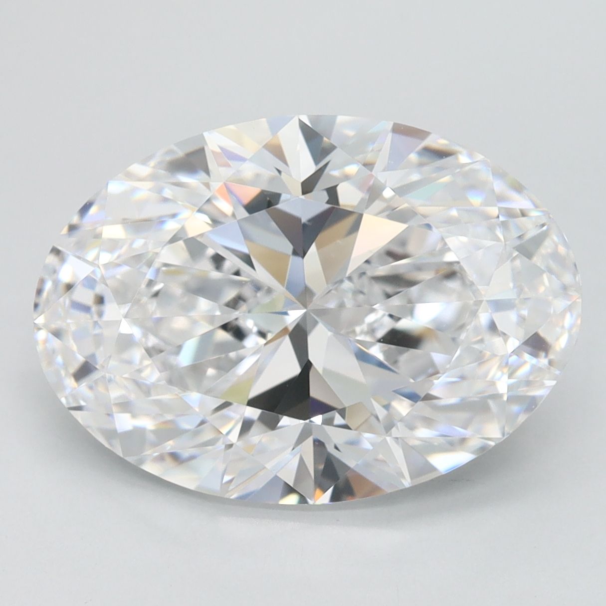 4.38 ct. oval Lab Grown Diamond front image