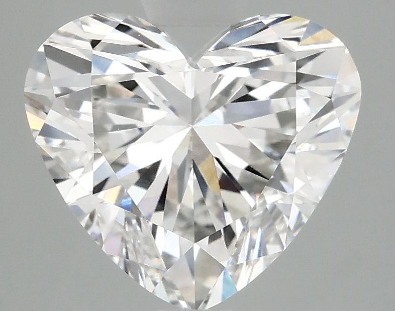 3.01 carat f VVS2 EX Cut IGI heart diamond
