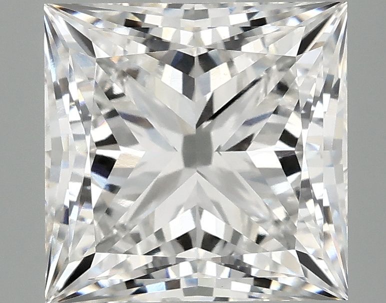4.07 ct. princess Lab Grown Diamond front image