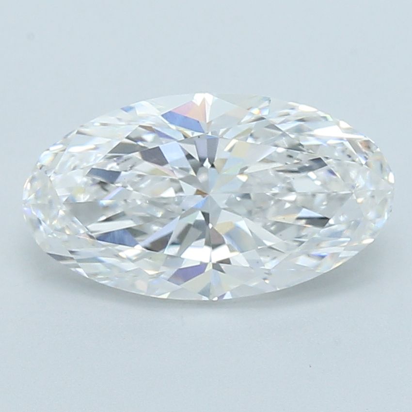 4.02 ct. oval Lab Grown Diamond front image