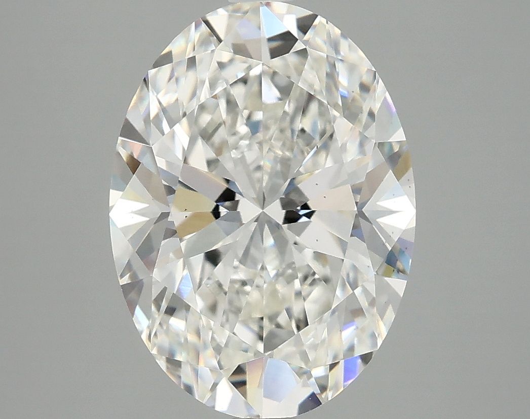 4.10 ct. oval Lab Grown Diamond front image