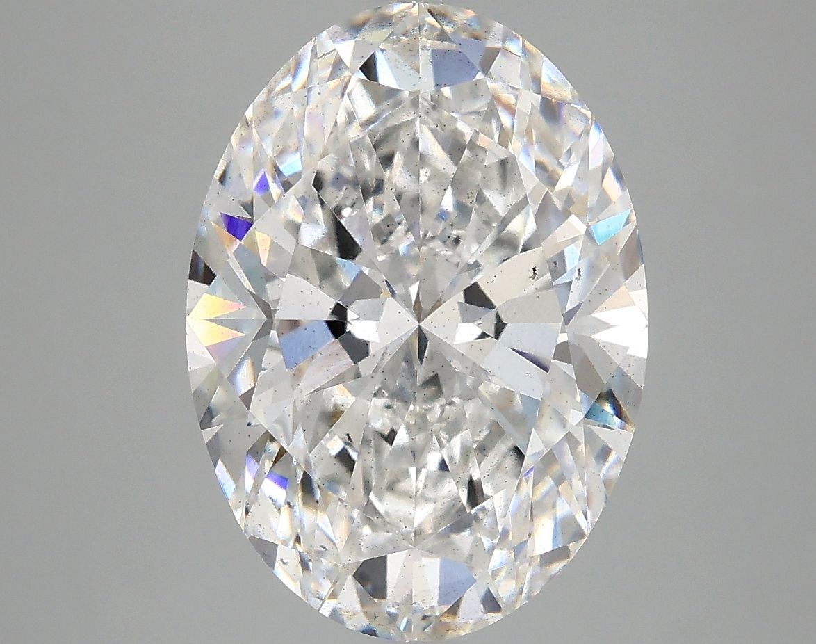 5.02 ct. oval Lab Grown Diamond front image