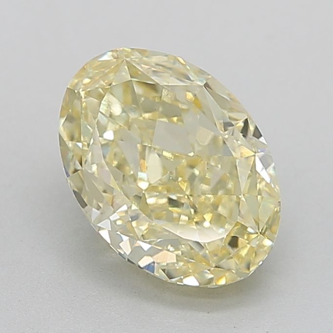 2.84 ct. oval Lab Grown Diamond front image