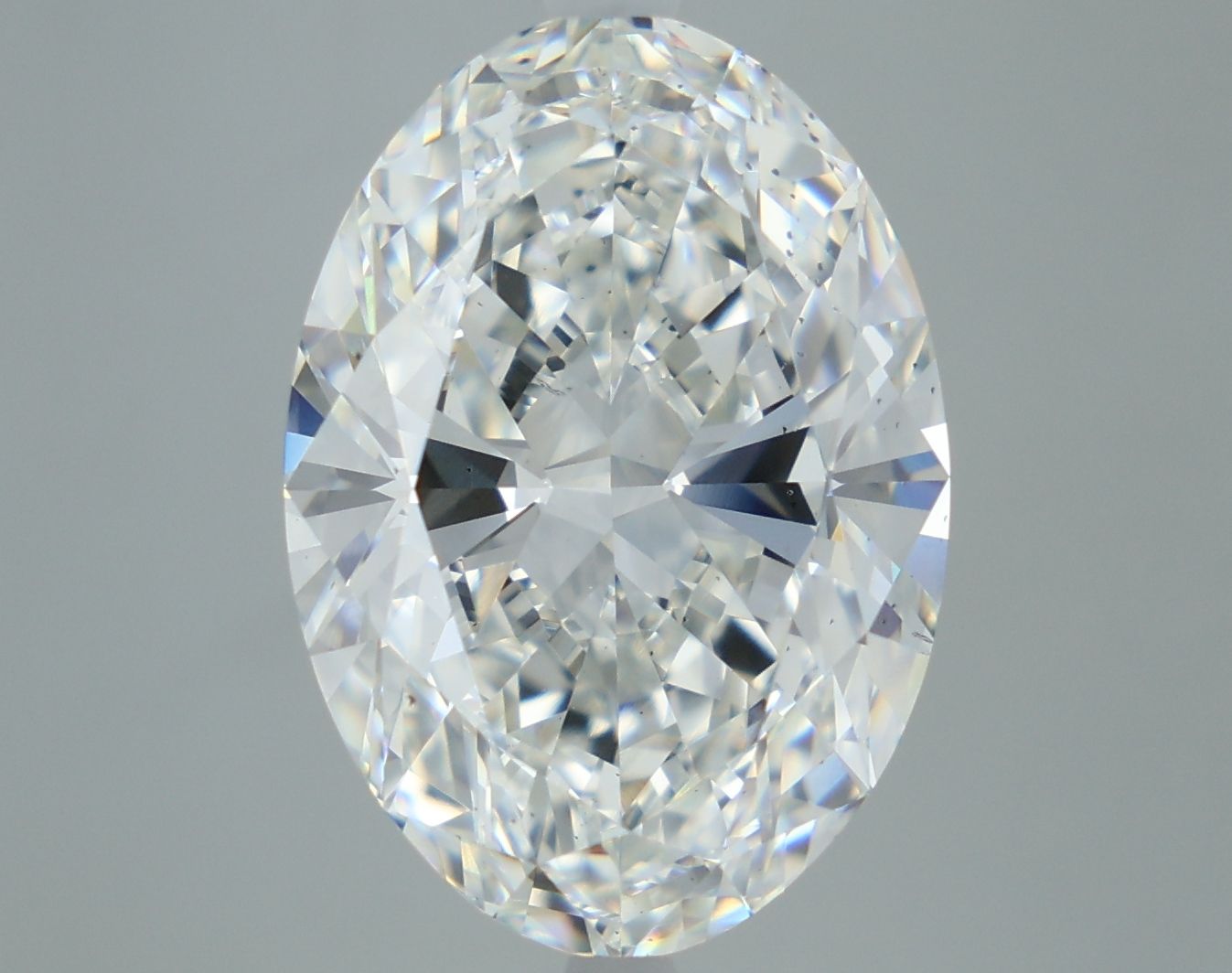 9.04 ct. oval Lab Grown Diamond front image