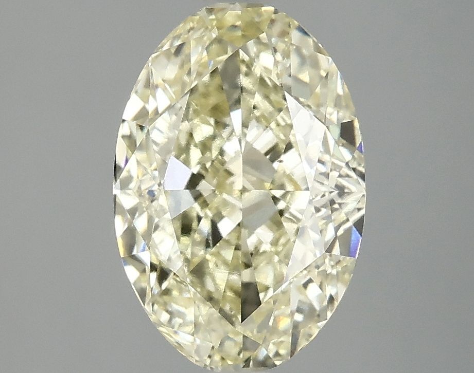 3.09 ct. oval Lab Grown Diamond front image