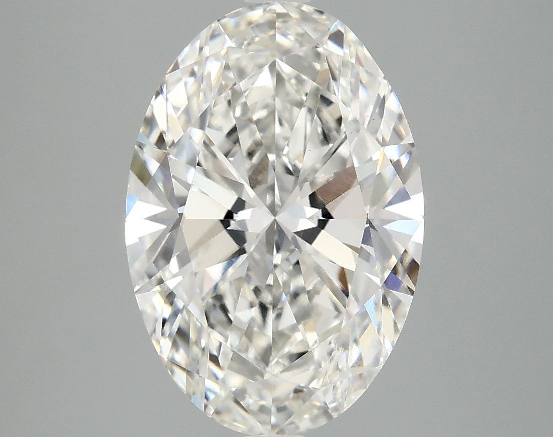 3.98 ct. oval Lab Grown Diamond front image