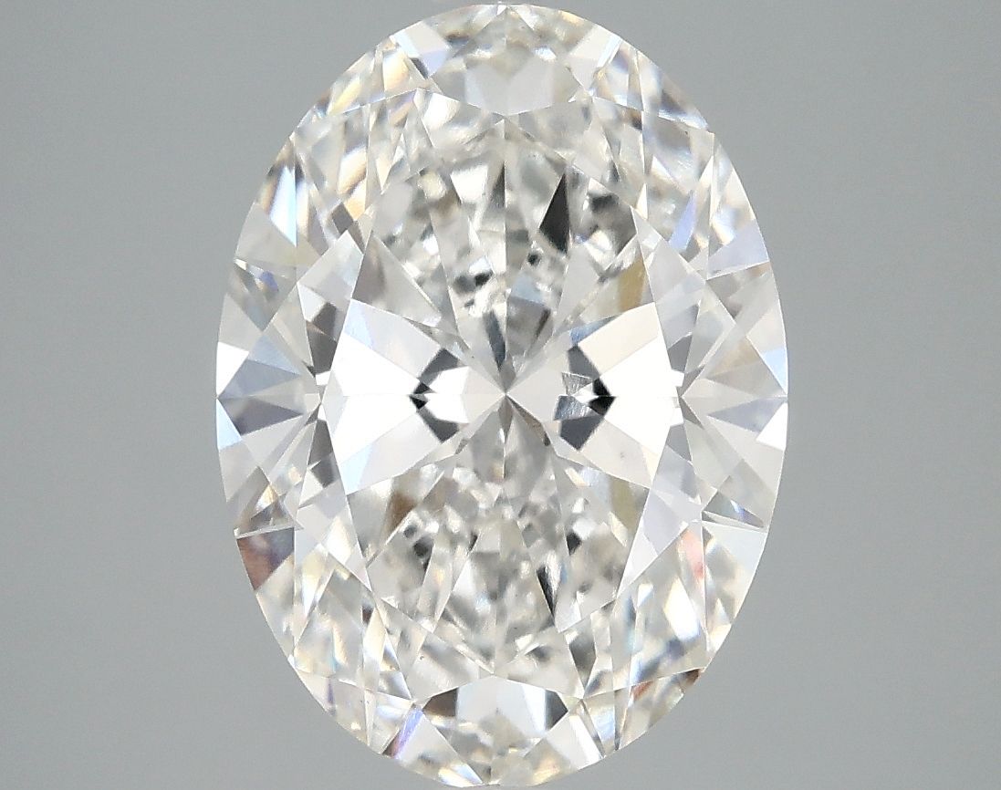 3.92 ct. oval Lab Grown Diamond front image