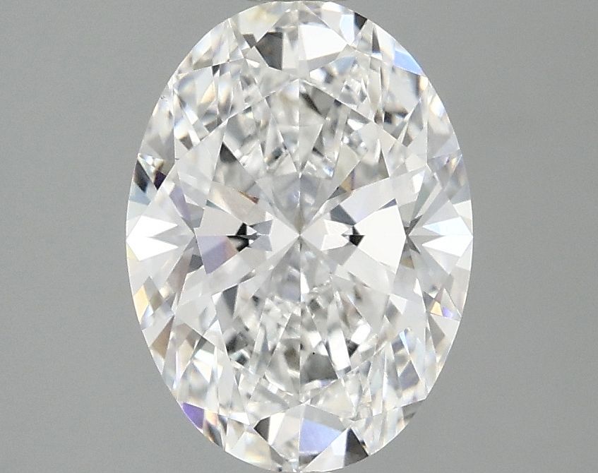 2.07 ct. oval Lab Grown Diamond front image