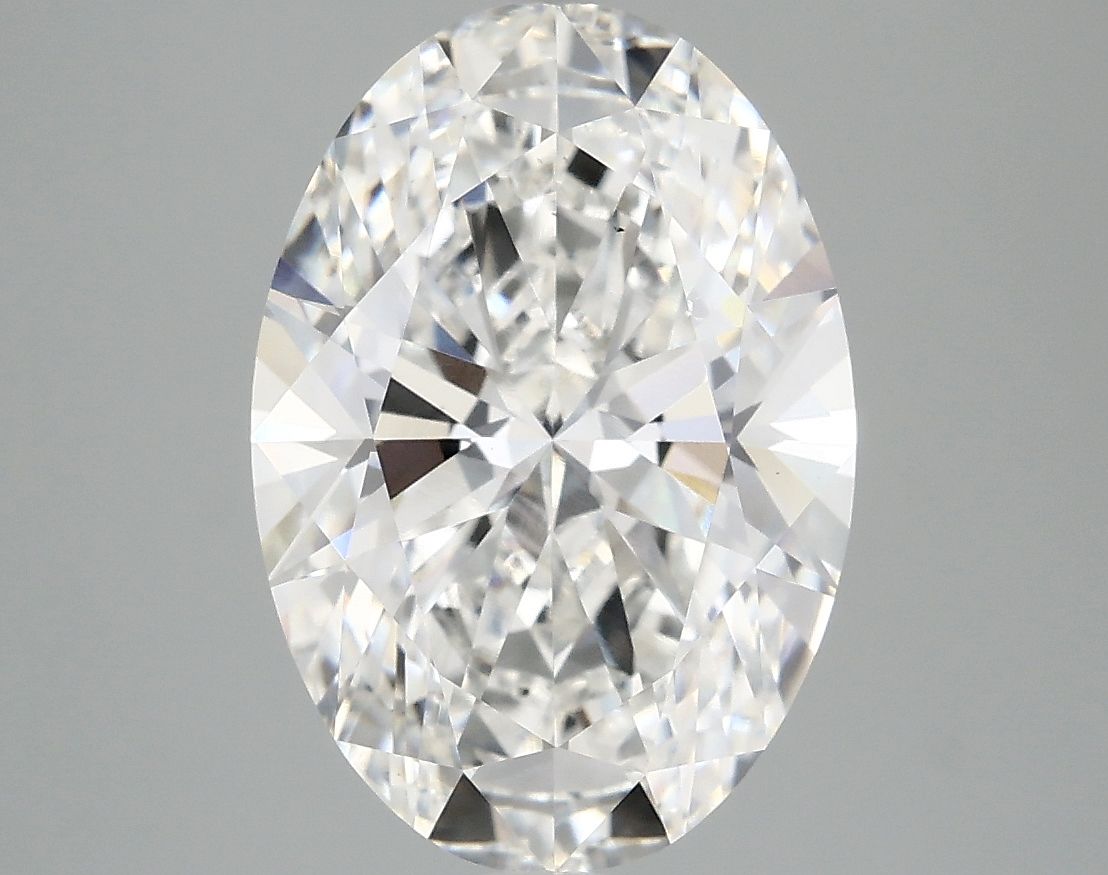 3.92 ct. oval Lab Grown Diamond front image