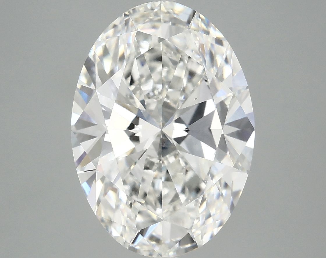 3.89 ct. oval Lab Grown Diamond front image