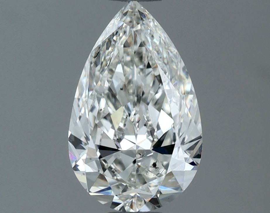 Diament gruszka, 1 ct, G, SI1