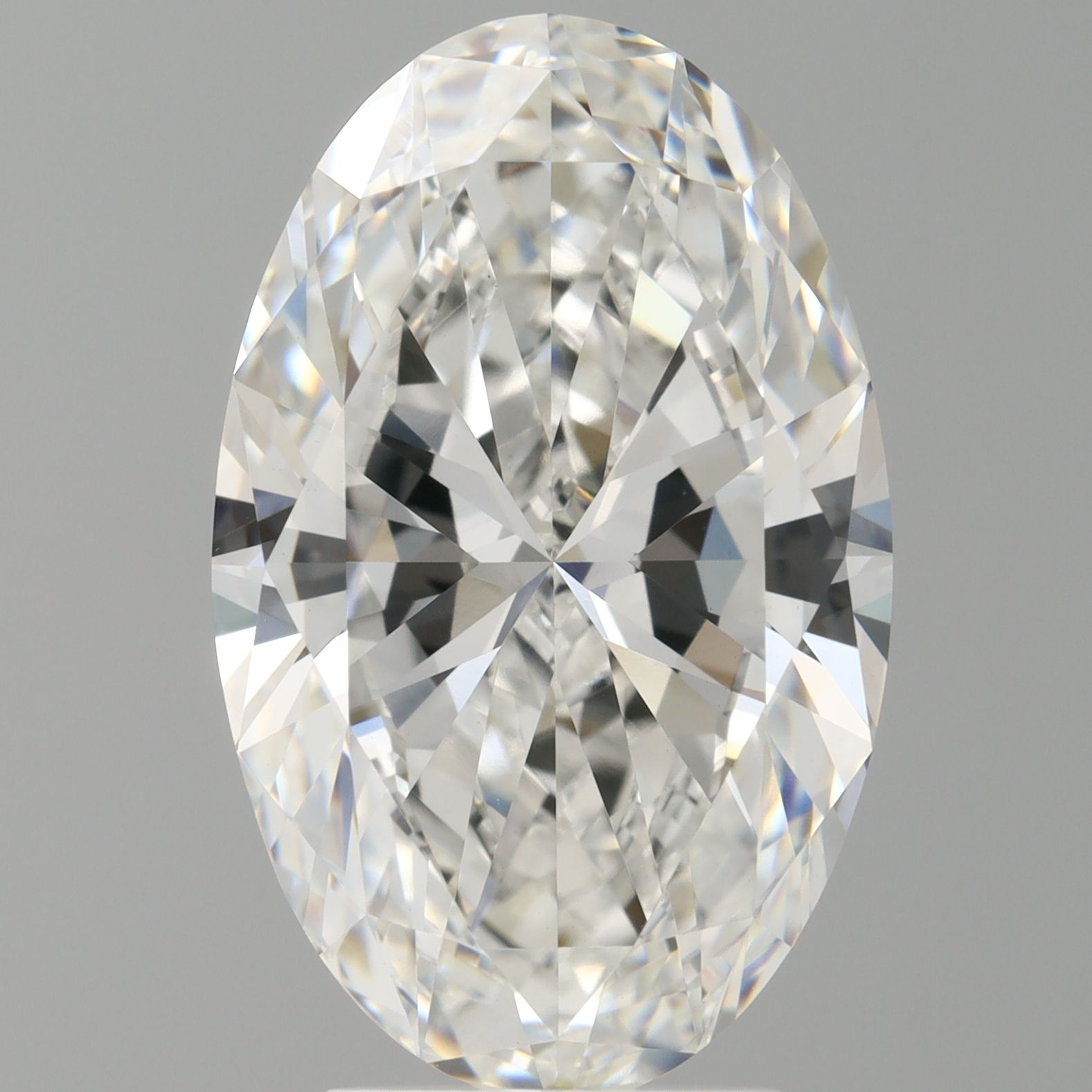 4.10 ct. oval Lab Grown Diamond front image