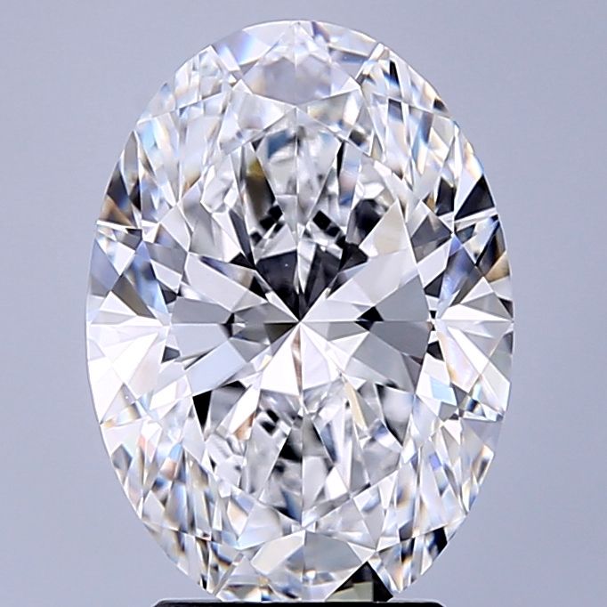 3.50 ct. oval Lab Grown Diamond front image