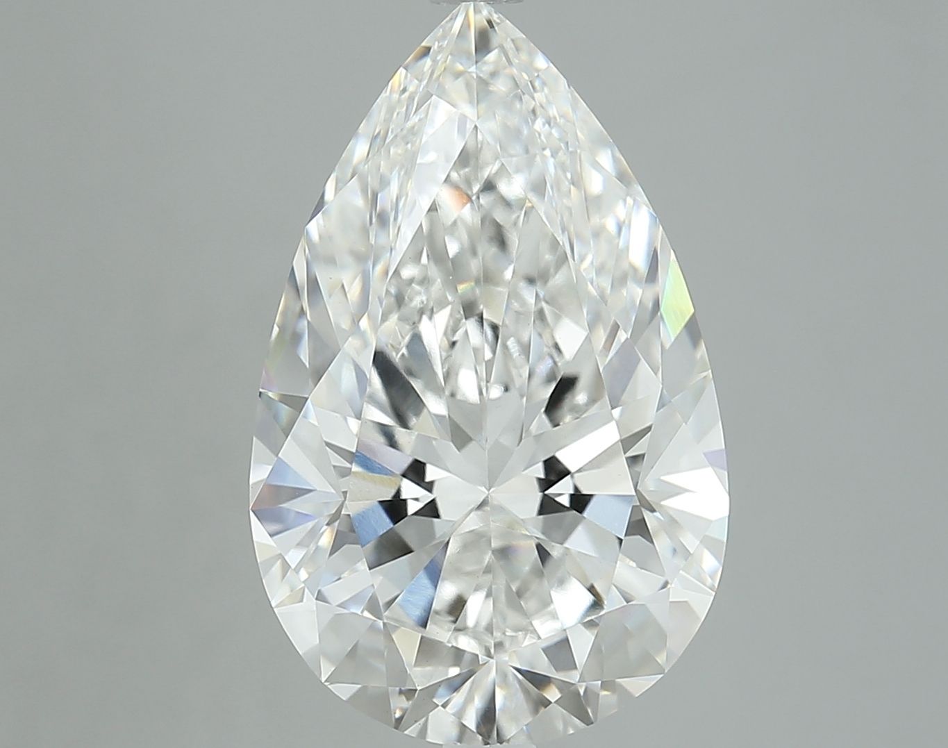 7.04 ct. pear Lab Grown Diamond front image