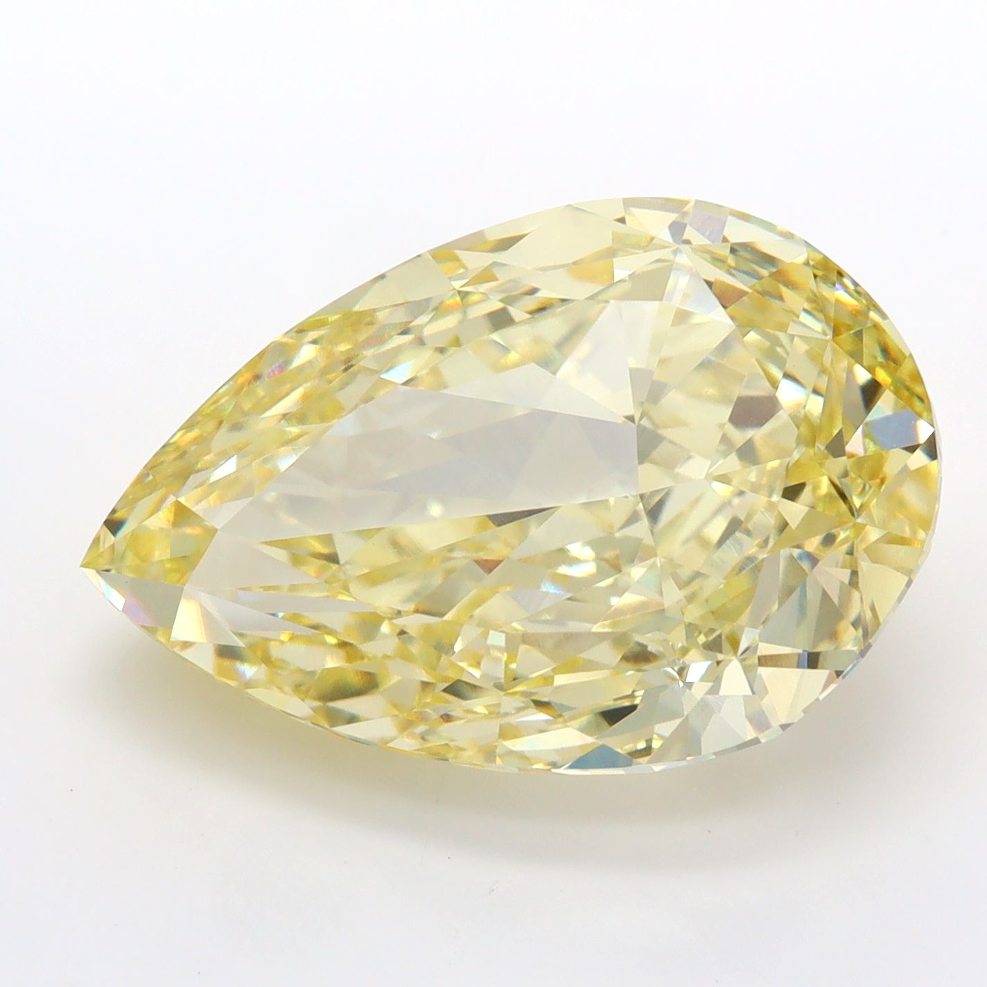 11.40 ct. pear Lab Grown Diamond front image