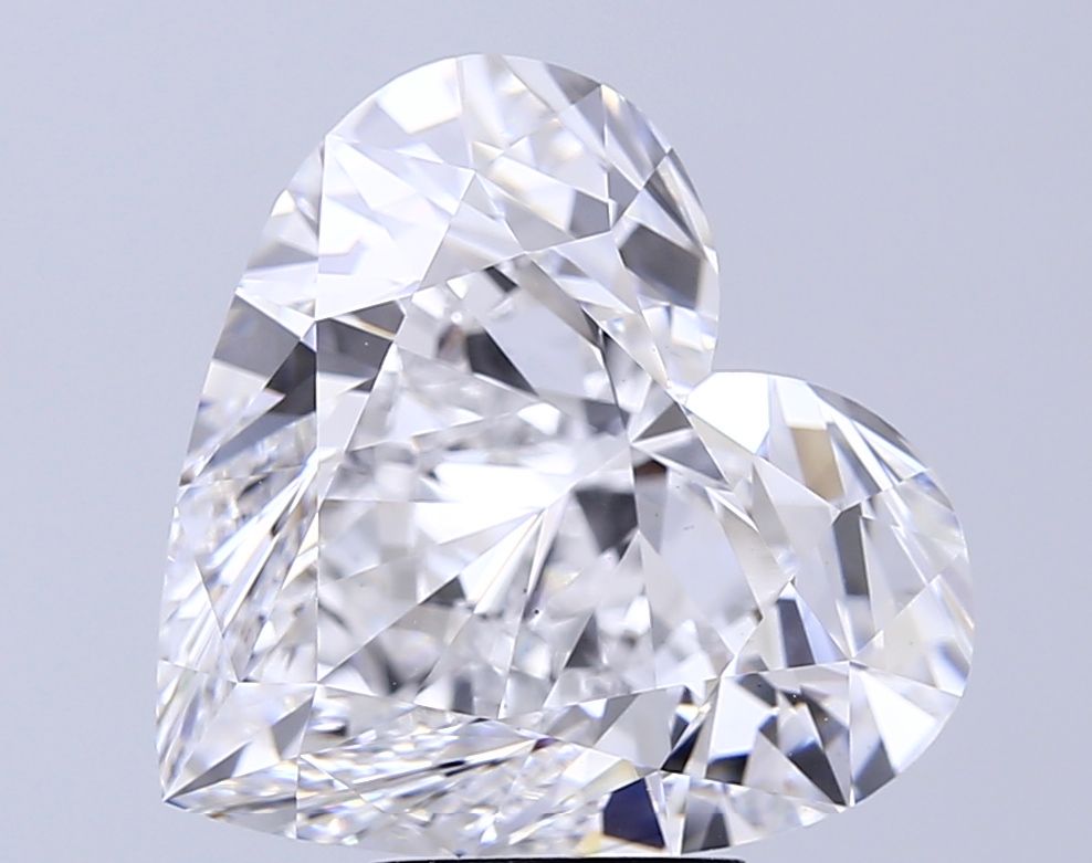 8.59 ct. heart Lab Grown Diamond front image