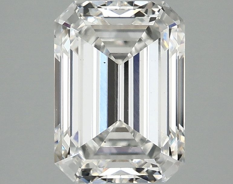 2.56 ct. emerald Lab Grown Diamond front image