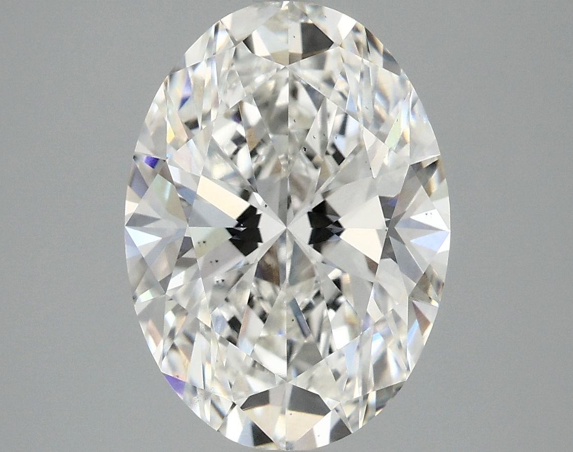 4.09 ct. oval Lab Grown Diamond front image