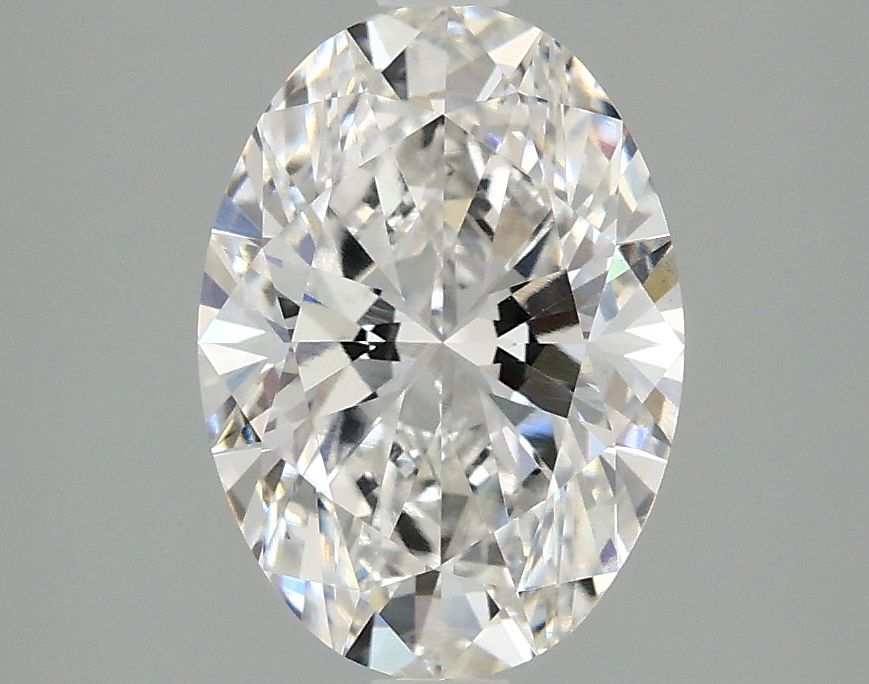 2.10 ct. oval Lab Grown Diamond front image