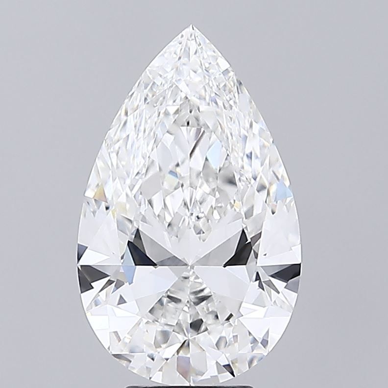 5.21 ct. pear Lab Grown Diamond front image