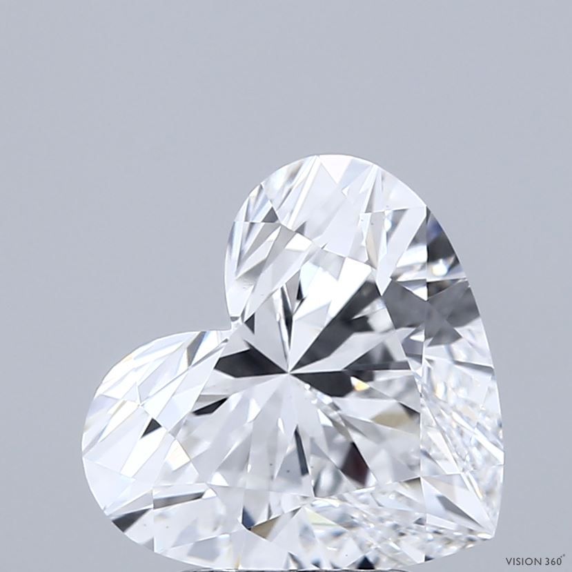 3.09 ct. heart Lab Grown Diamond front image