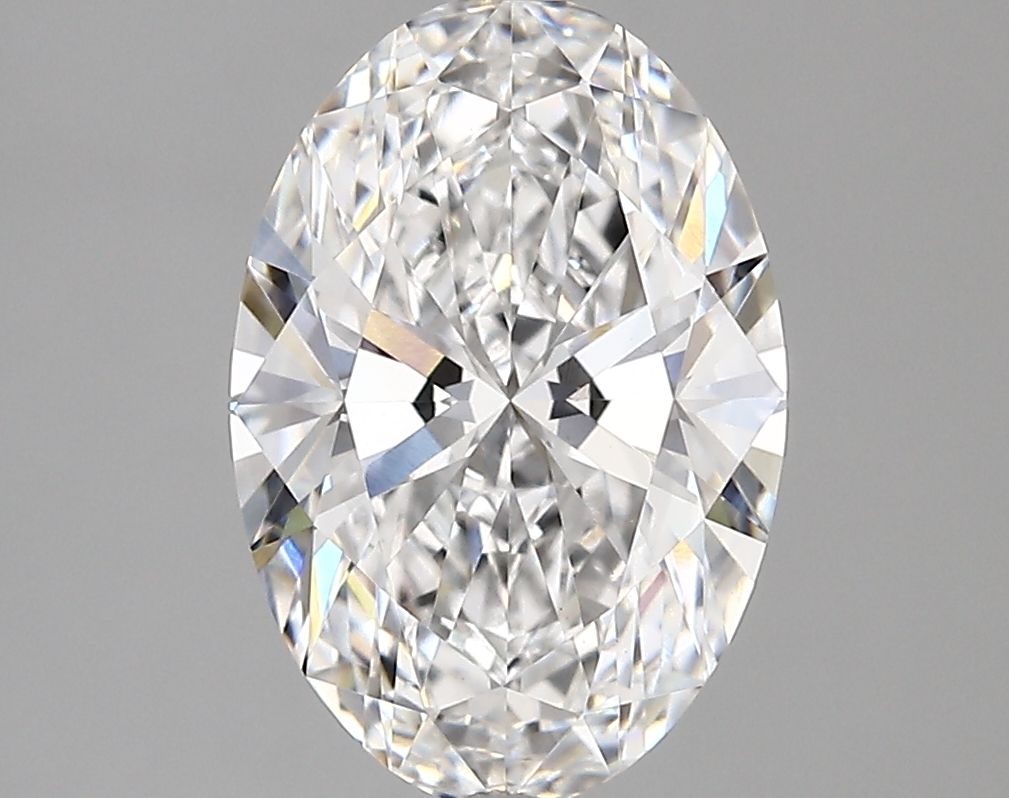 2.82 ct. oval Lab Grown Diamond front image