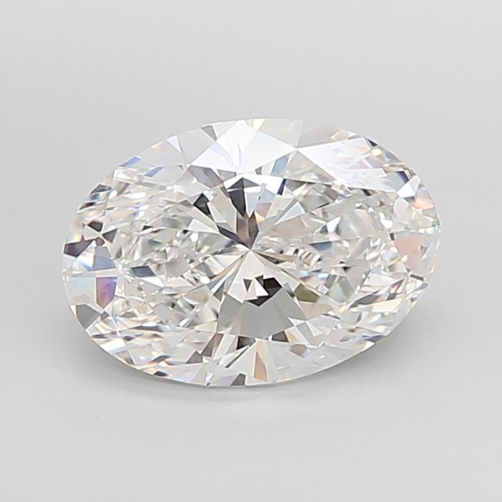 6.05 ct. oval Lab Grown Diamond front image