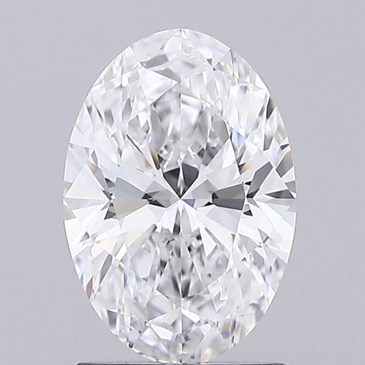 1.52 ct. oval Lab Grown Diamond front image