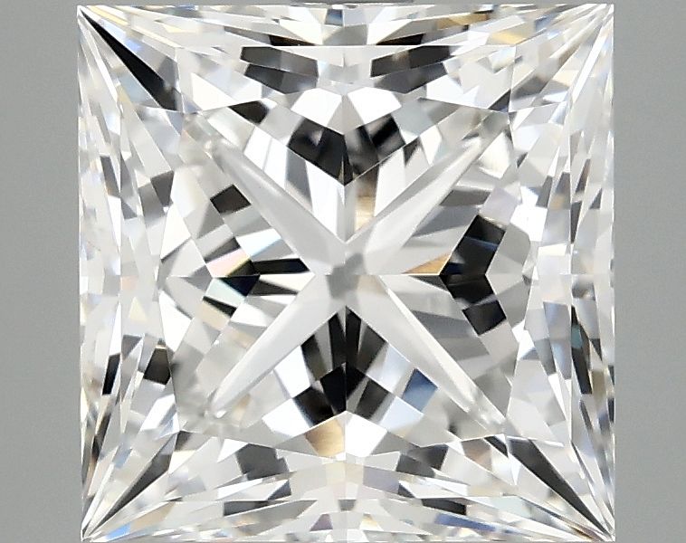 4.19 ct. princess Lab Grown Diamond front image