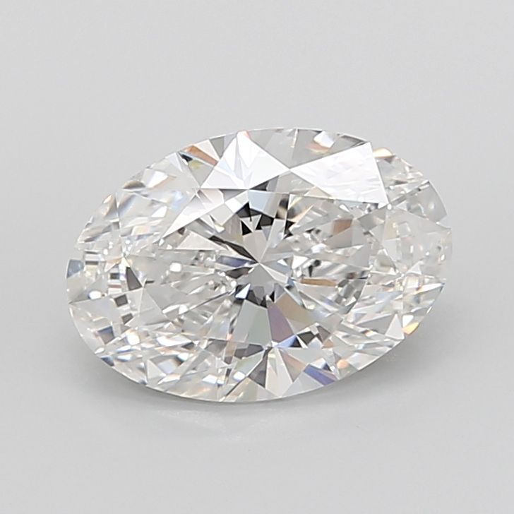 6.07 ct. oval Lab Grown Diamond front image