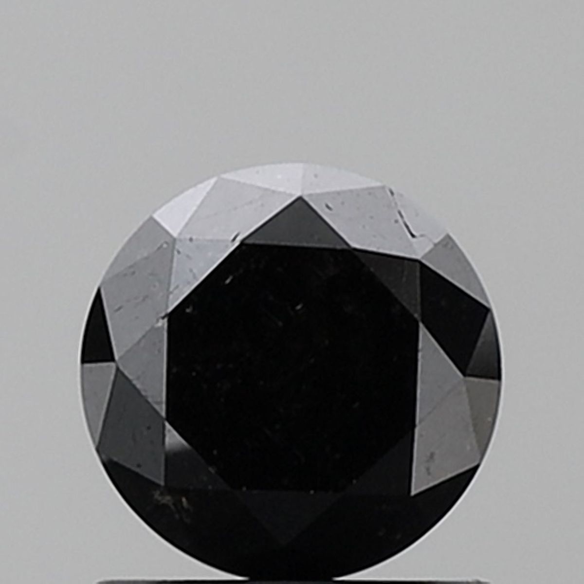 1.18 Carat Round Diamond Black VVS2