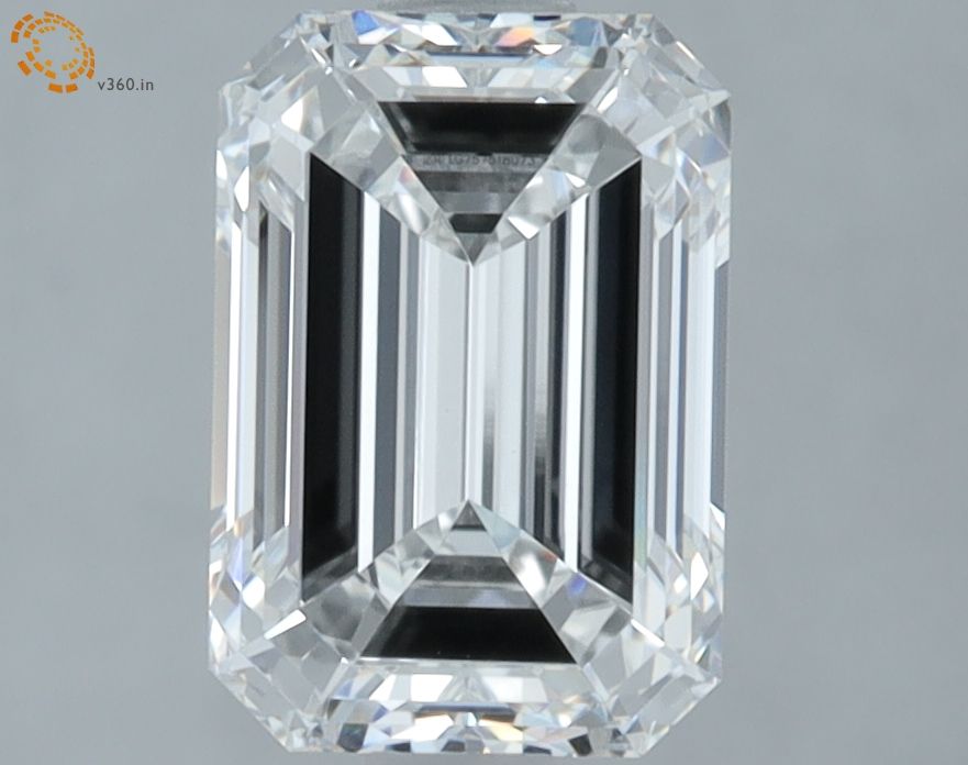 2.21 ct. emerald Lab Grown Diamond front image