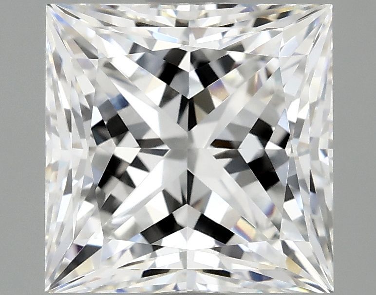 2.08 ct. princess Lab Grown Diamond front image