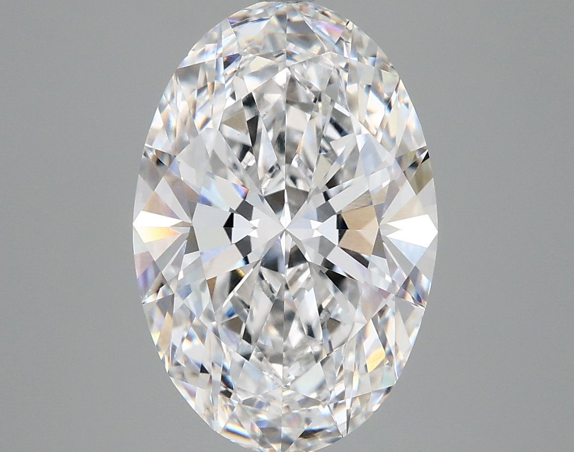 4.21 ct. oval Lab Grown Diamond front image