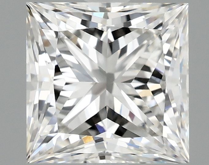 2.09 ct. princess Lab Grown Diamond front image