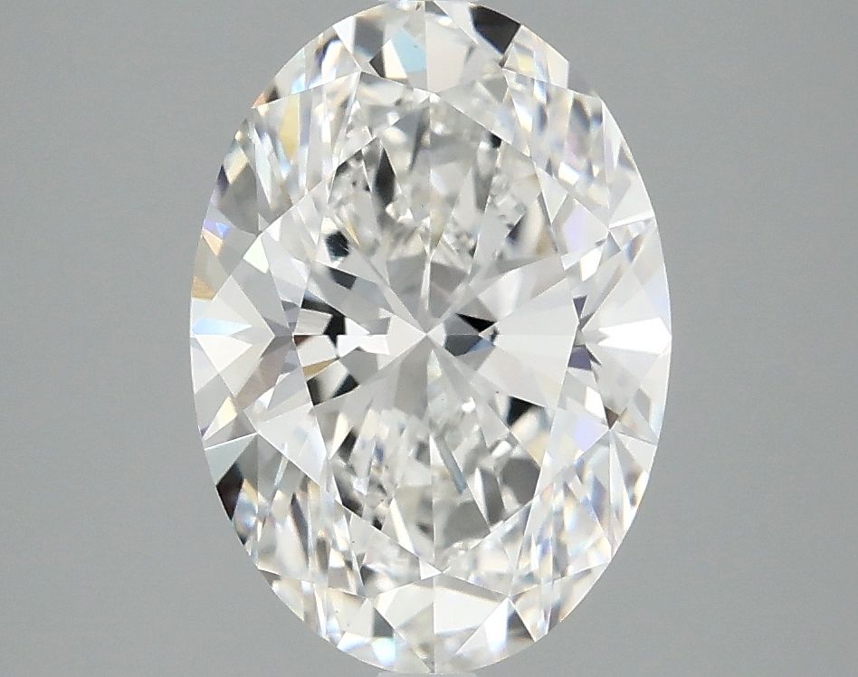 3.02 ct. oval Lab Grown Diamond front image