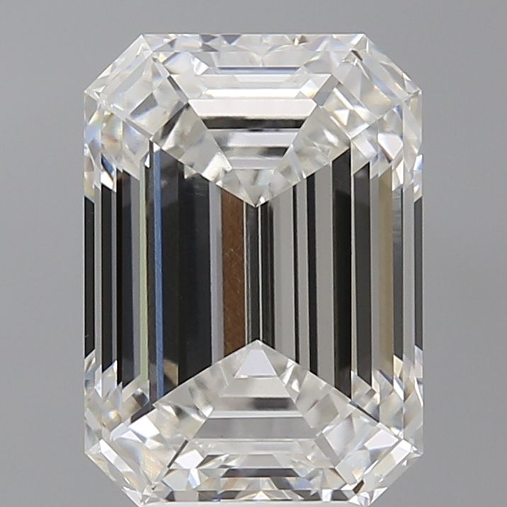 5.58 ct. emerald Lab Grown Diamond front image