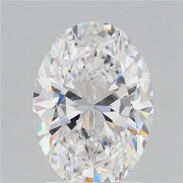 2.08 ct. oval Lab Grown Diamond front image