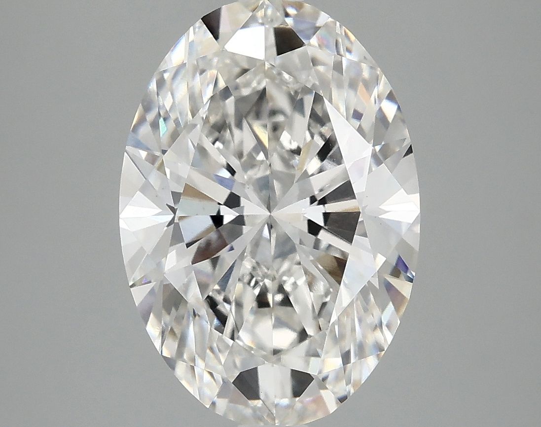 4.02 ct. oval Lab Grown Diamond front image