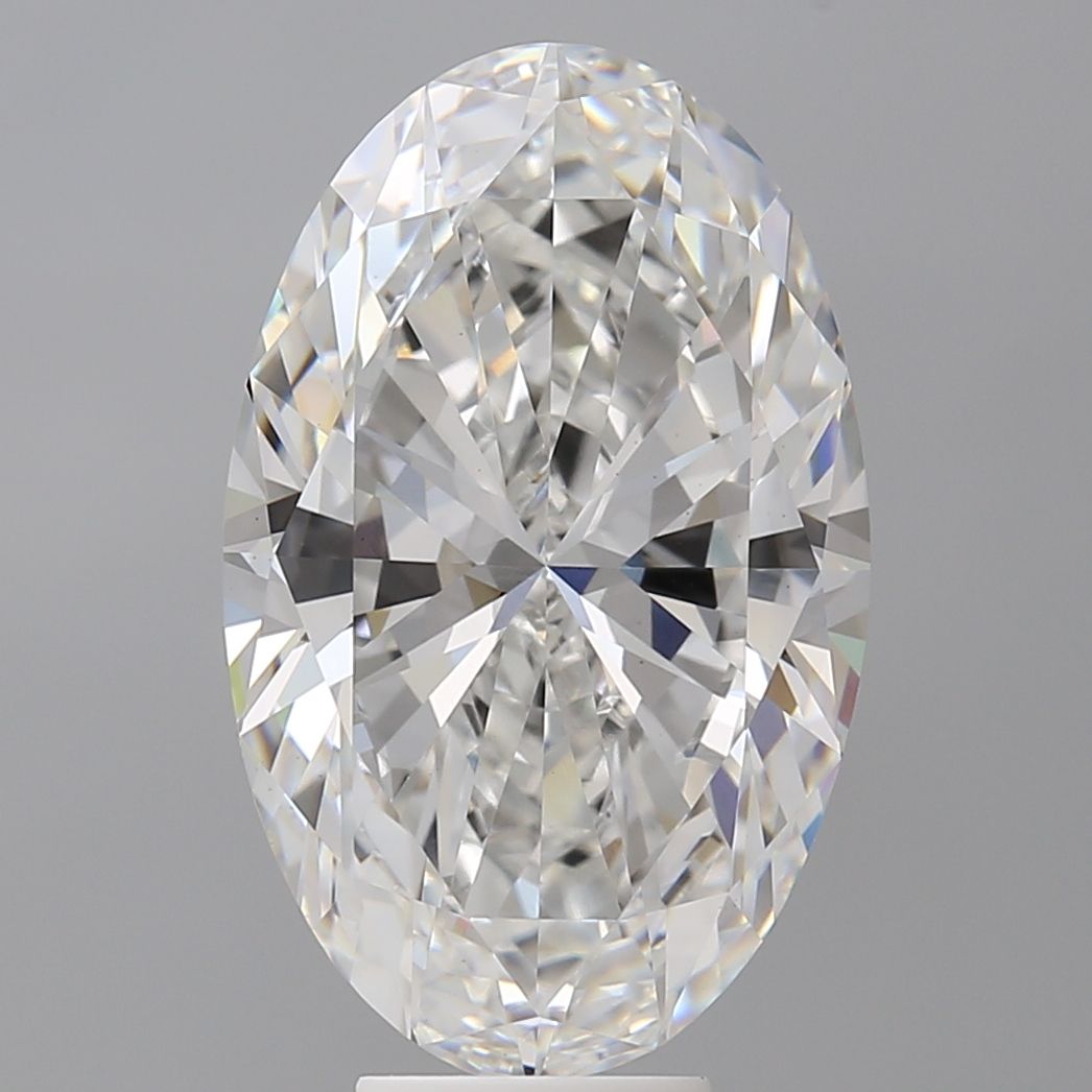 8.09 ct. oval Lab Grown Diamond front image