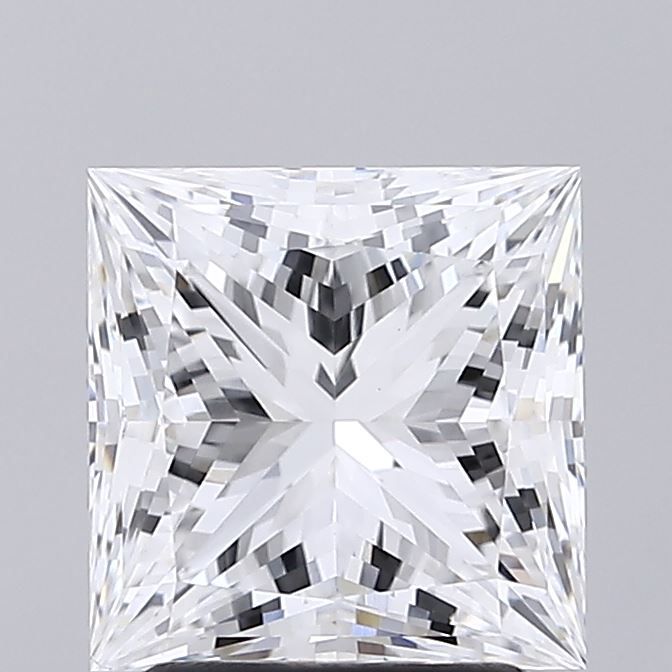 2.45 ct. princess Lab Grown Diamond front image