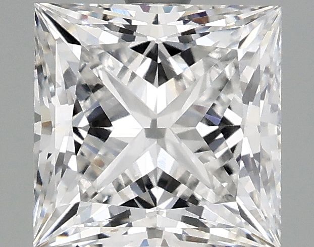 2.10 ct. princess Lab Grown Diamond front image