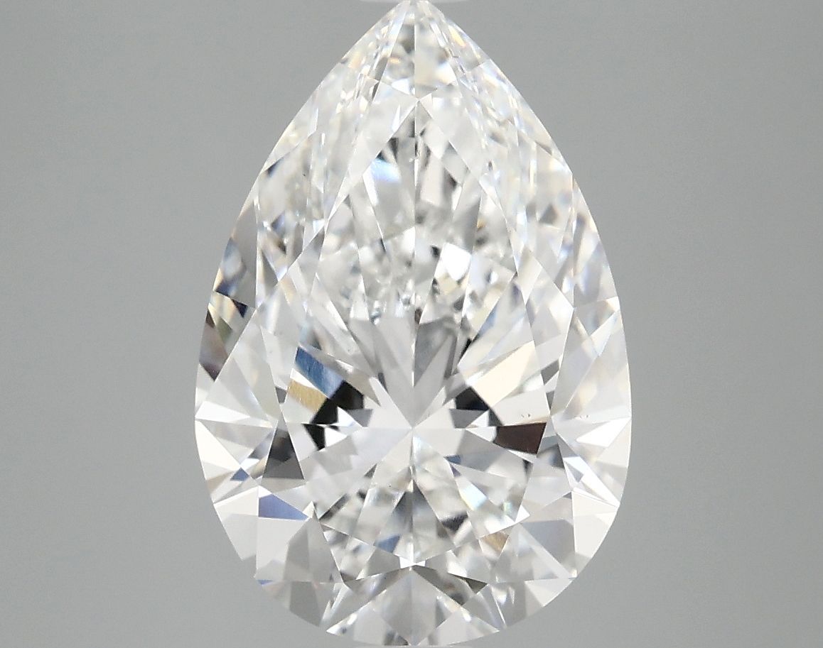 4.10 ct. pear Lab Grown Diamond front image