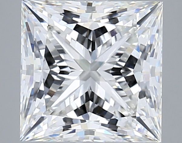 5.04 ct. princess Lab Grown Diamond front image