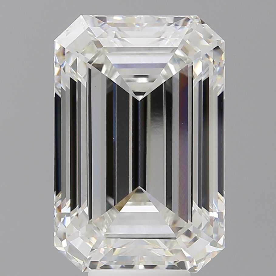9.59 ct. emerald Lab Grown Diamond front image