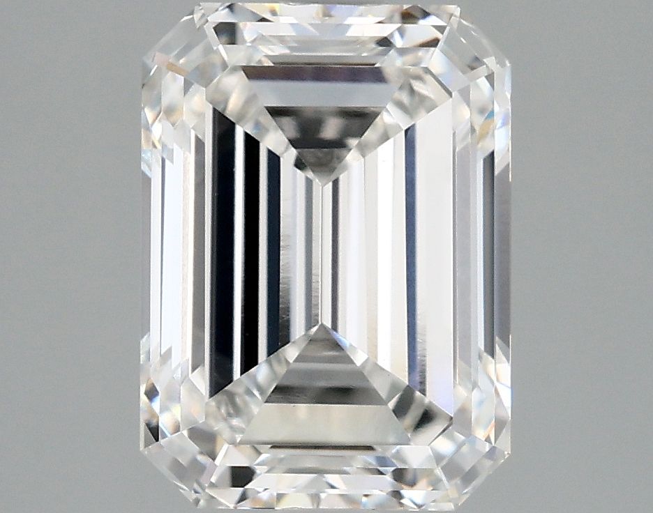 2.57 ct. emerald Lab Grown Diamond front image