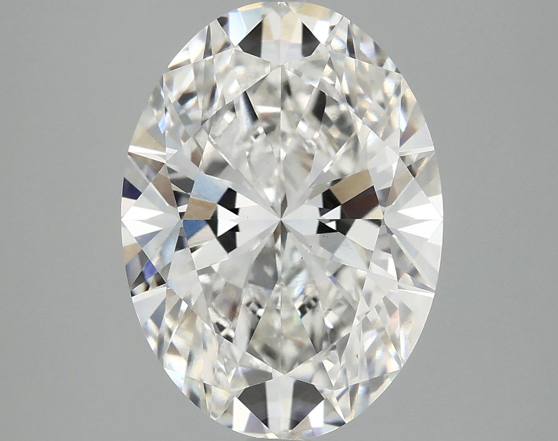 4.06 ct. oval Lab Grown Diamond front image