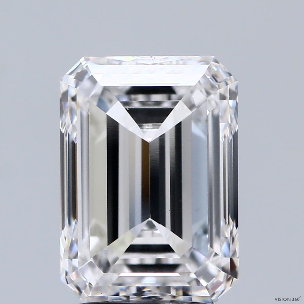 3.50 ct. emerald Lab Grown Diamond front image