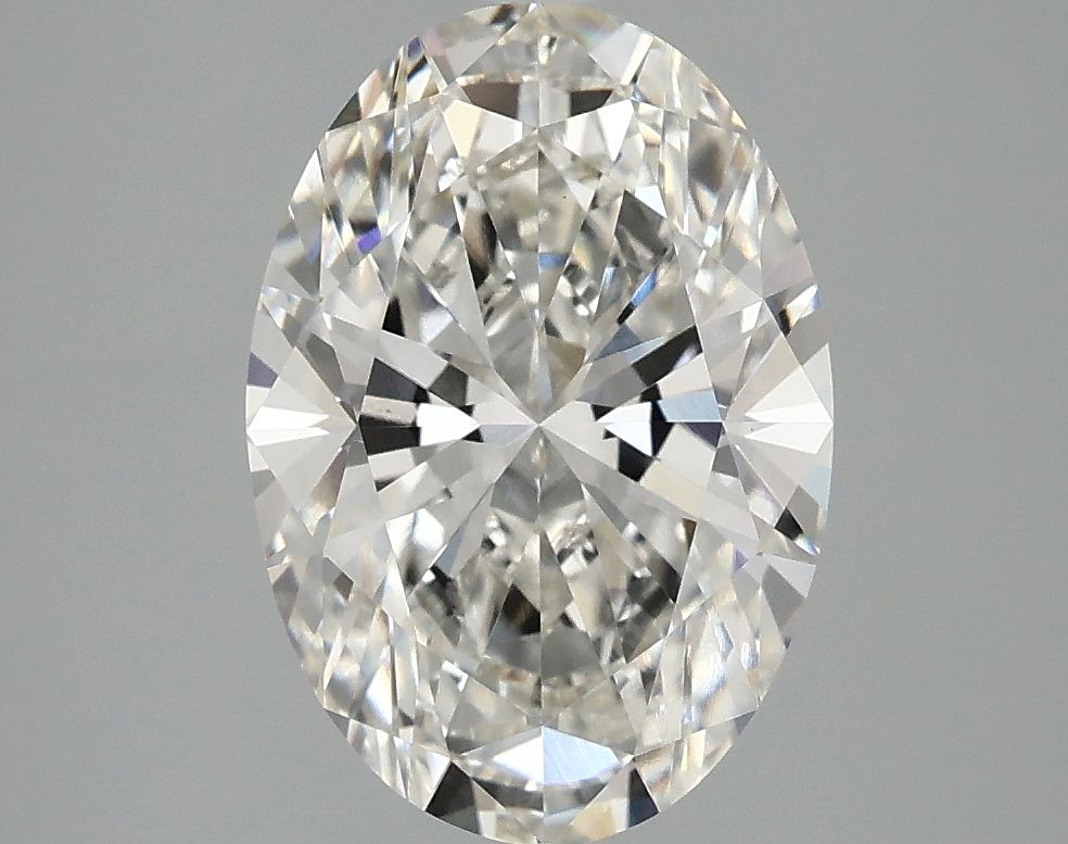 2.93 ct. oval Lab Grown Diamond front image